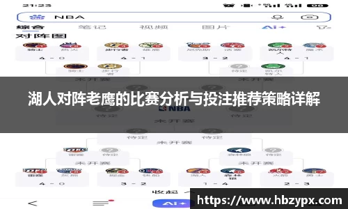 湖人对阵老鹰的比赛分析与投注推荐策略详解